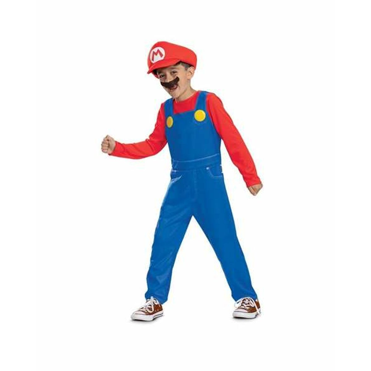Verkleidung für Kinder super mario bros. von BigBuy Carnival