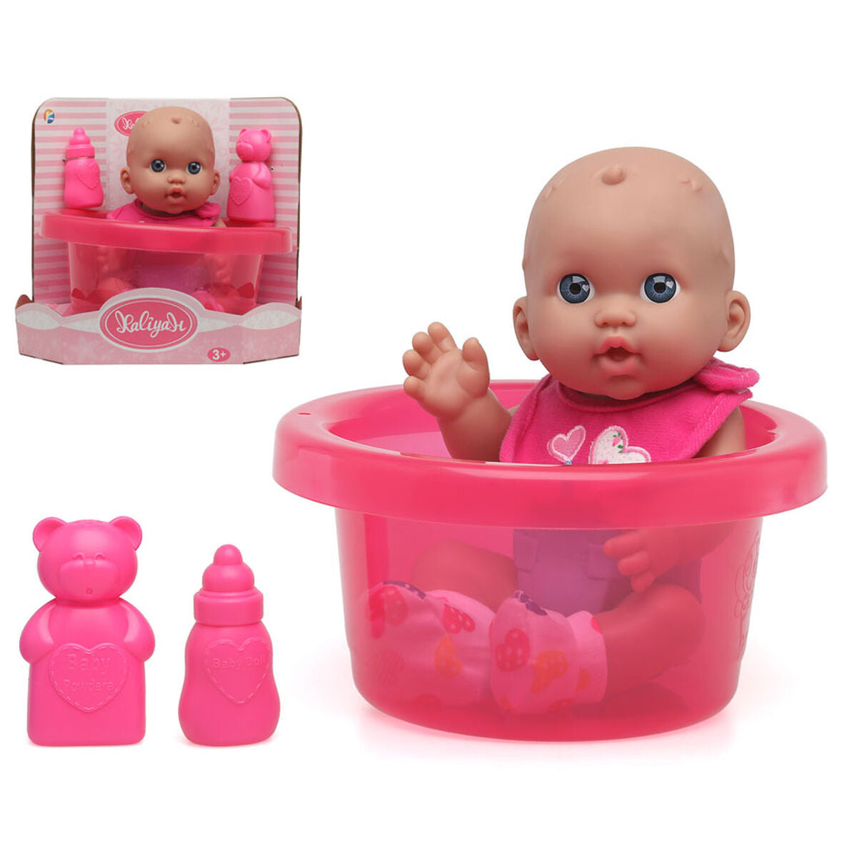 Baby-Puppe Bathtub Baby-Puppe Bathtub von BigBuy Fun