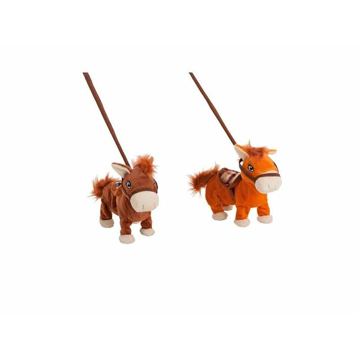 Bewegliches Plüschtier Pferd Sound 26 cm Bewegliches Plüschtier Pferd Sound 26 cm von BigBuy Fun