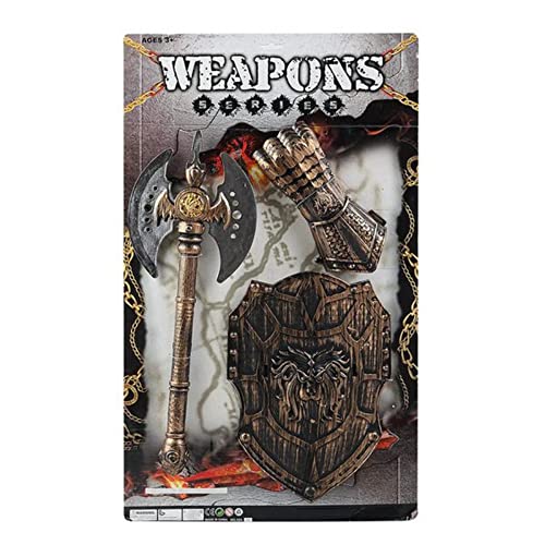 BigBuy Fun S1123443 Krieger Waffen Set (3 Stück), bunt, Talla única von BigBuy Fun