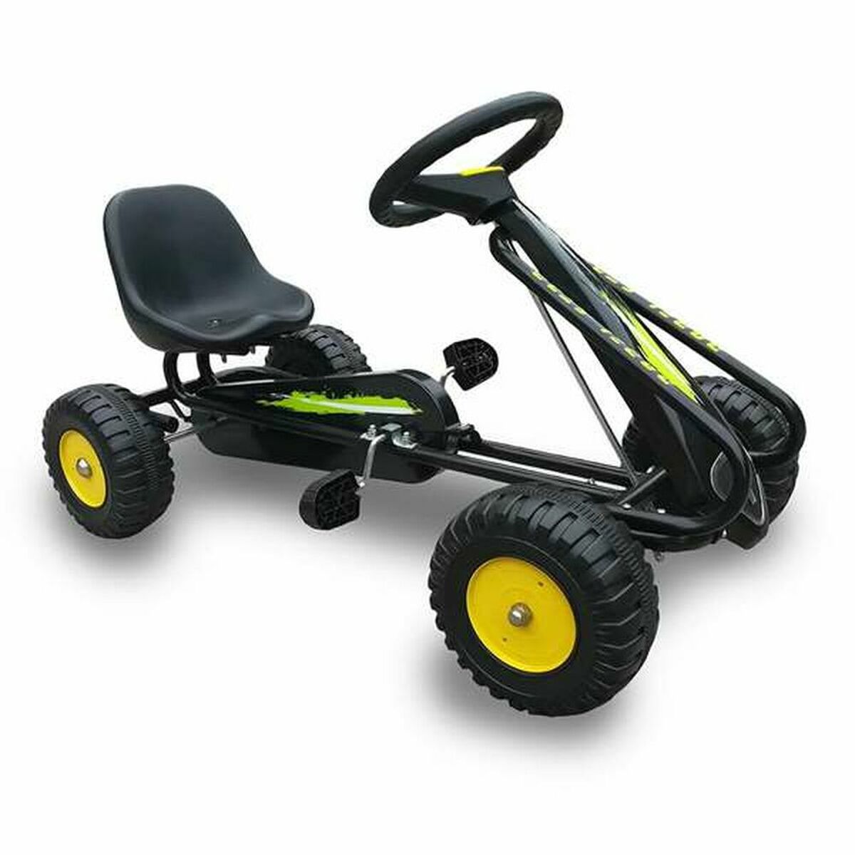 Kart-Auto Go Kart Black Kart-Auto Go Kart Black von BigBuy Fun