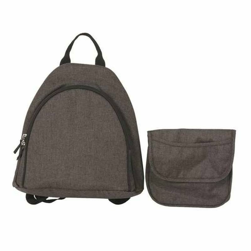 Kinderwagen-Tasche Nova Set Grau von BigBuy Fun