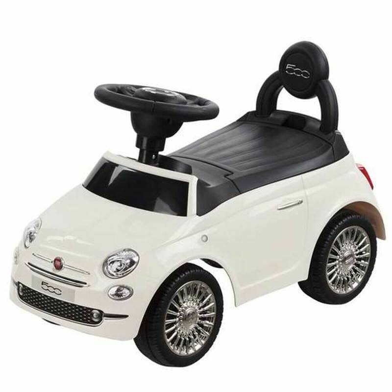 Rutschauto RIDE ON CAR FIAT 500 WHITE Weiß von BigBuy Fun