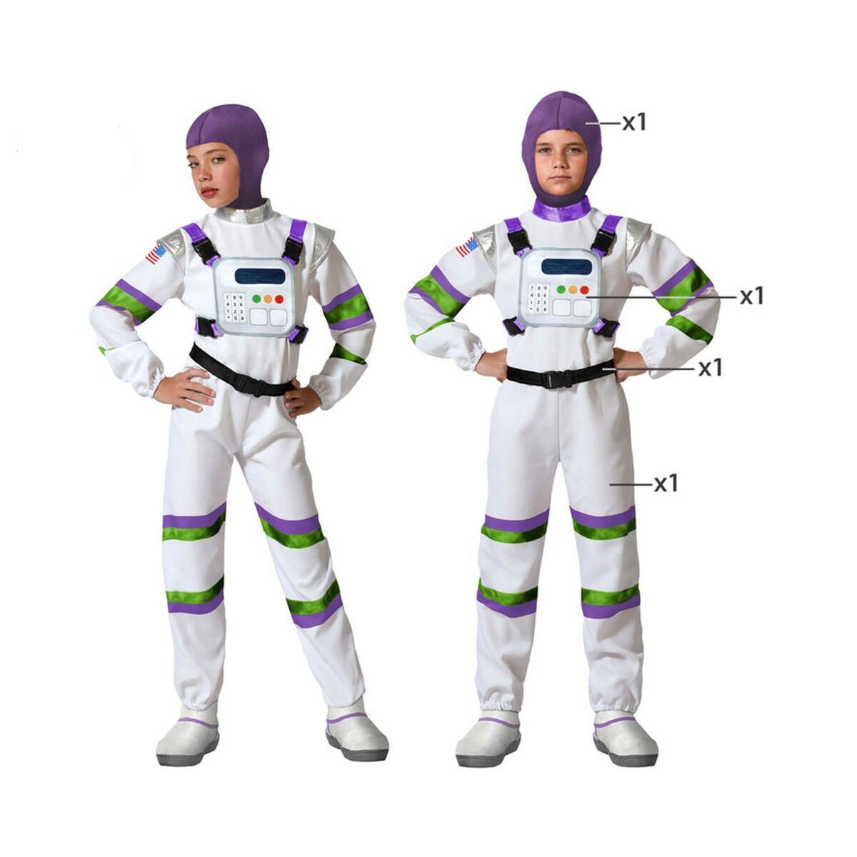 Verkleidung für Kinder Astronaut Verkleidung für Kinder Astronaut von BigBuy Fun