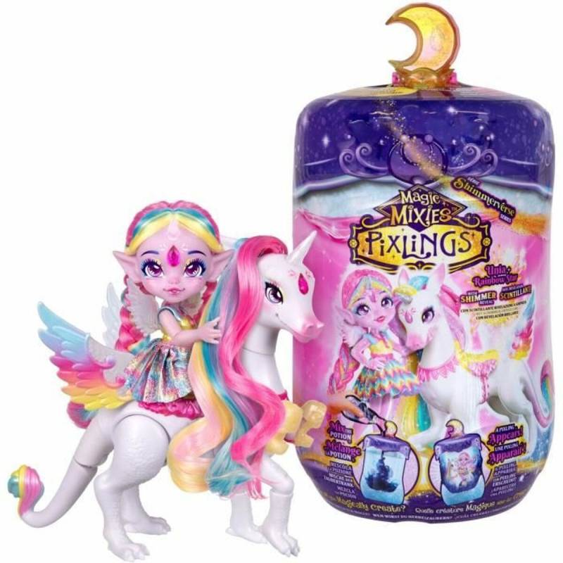 Babypuppe mit Zubehör Pixling Unia and Cosmic Doll von BigBuy Home
