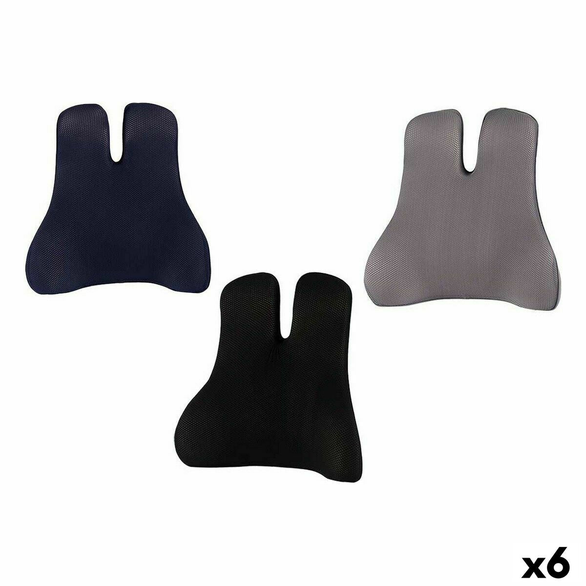 Ergonomic Lower Back Cushion Memory function Foam 47 x 14 x 47 cm (6 Units) von BigBuy Home