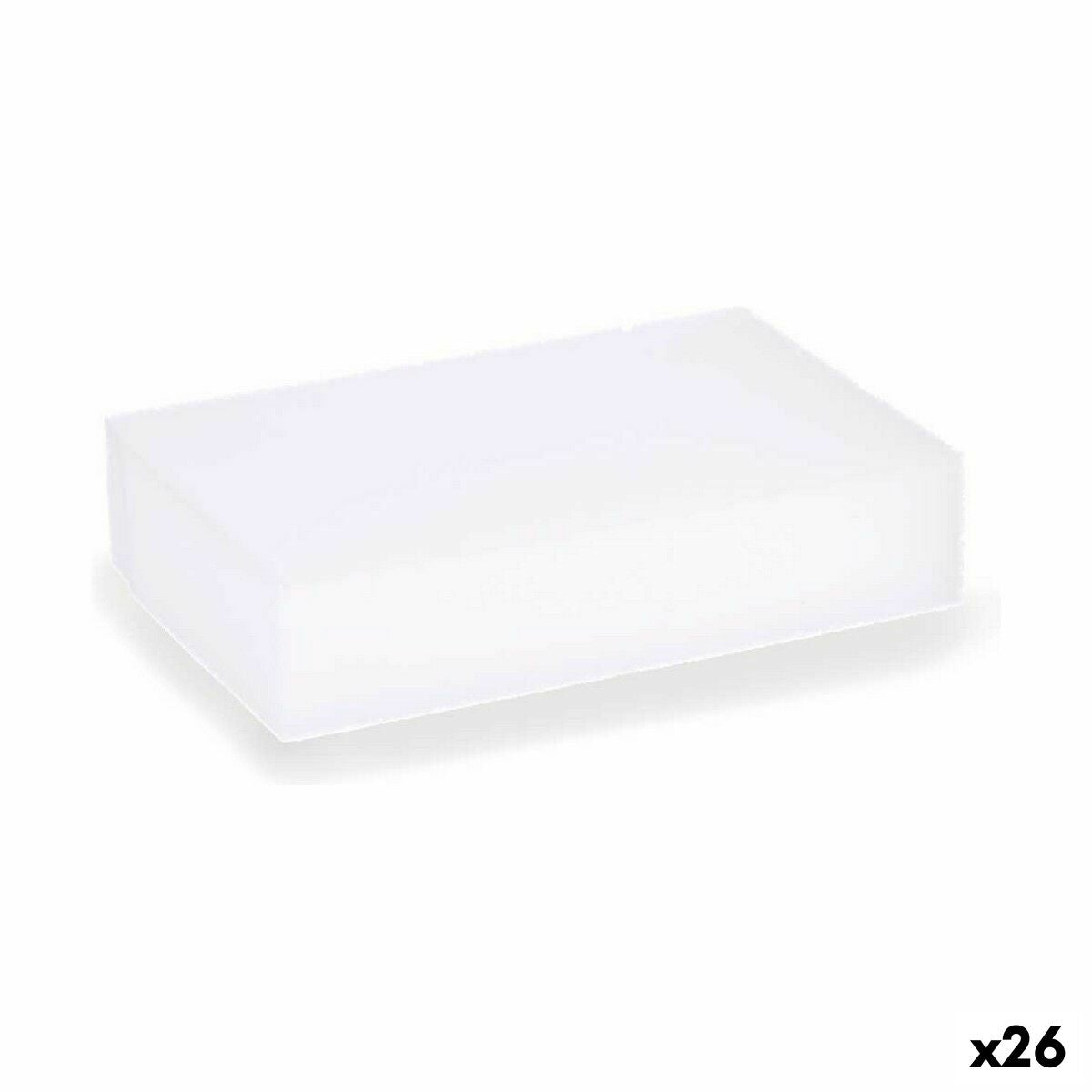 Schwämme Radiergummi (10 x 6.5 x 2.5 cm) (26 Stück) von BigBuy Home