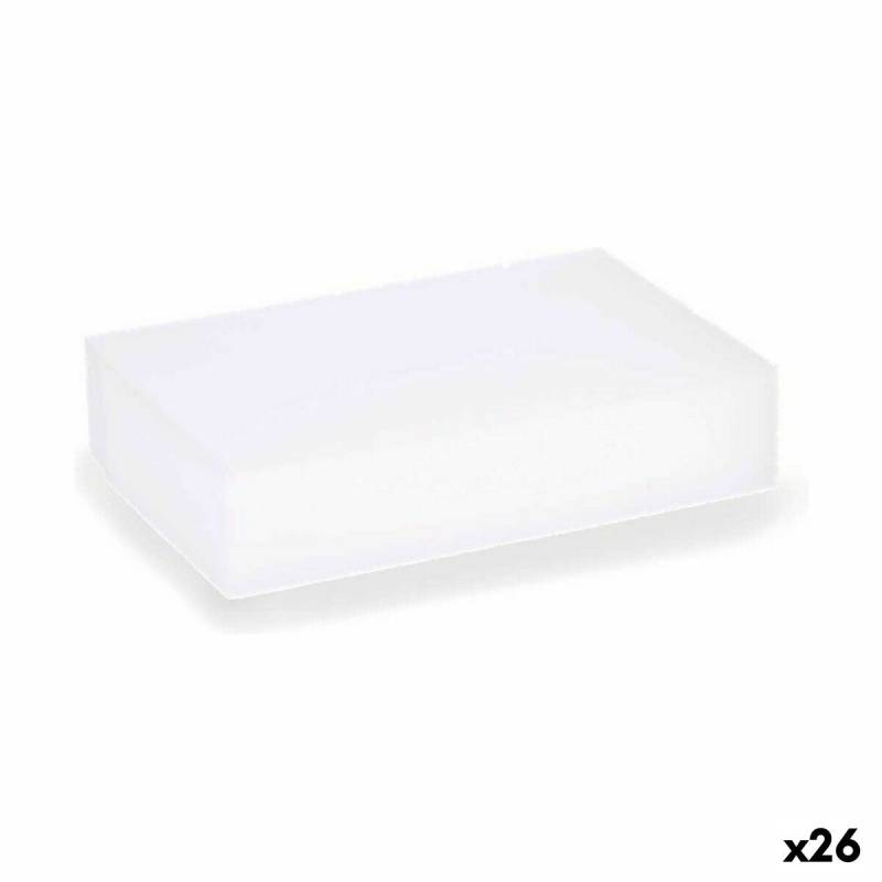 Schwämme Radiergummi (10 x 6.5 x 2.5 cm) (26 Stück) von BigBuy Home