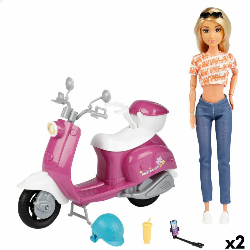 Puppe 28 x 19 x 12 cm (2 Stück) von BigBuy Kids