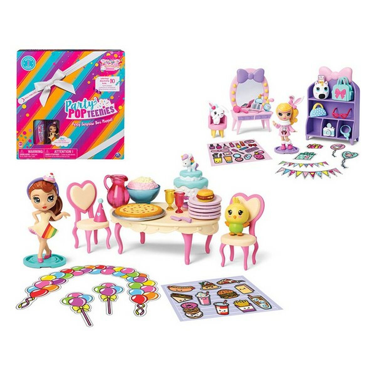 Puppe Party Pop Teeneis Zubehör Überraschungsbox Puppe Party Pop Teeneis Zubehör Überraschungsbox von BigBuy Kids