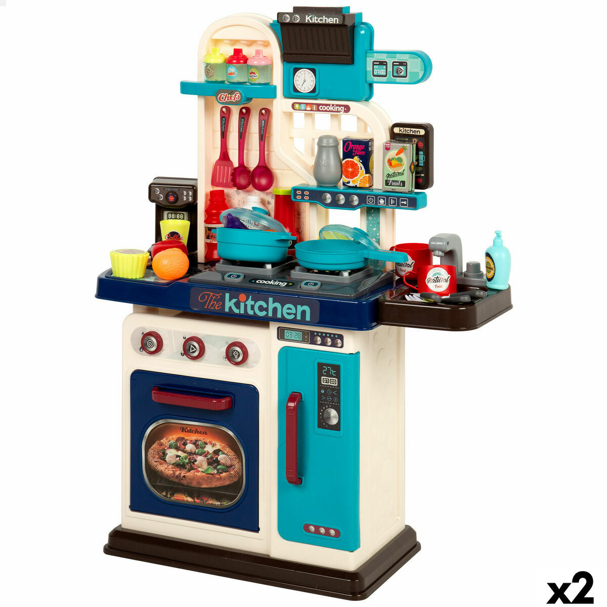 Spielküche 53 x 69 x 22 cm (2 Stück) von BigBuy Kids