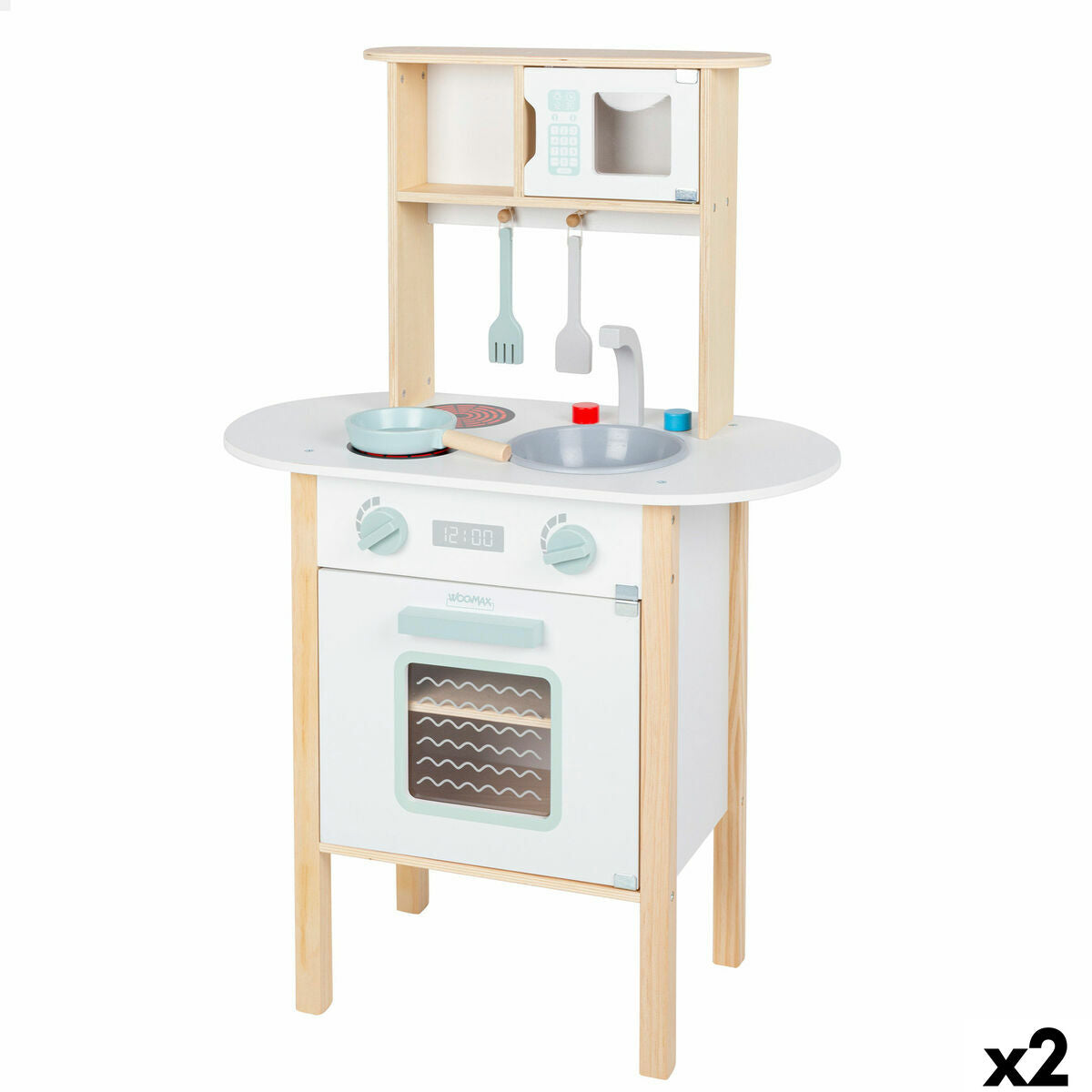 Spielküche 57 x 85 x 30 cm (2 Stück) von BigBuy Kids
