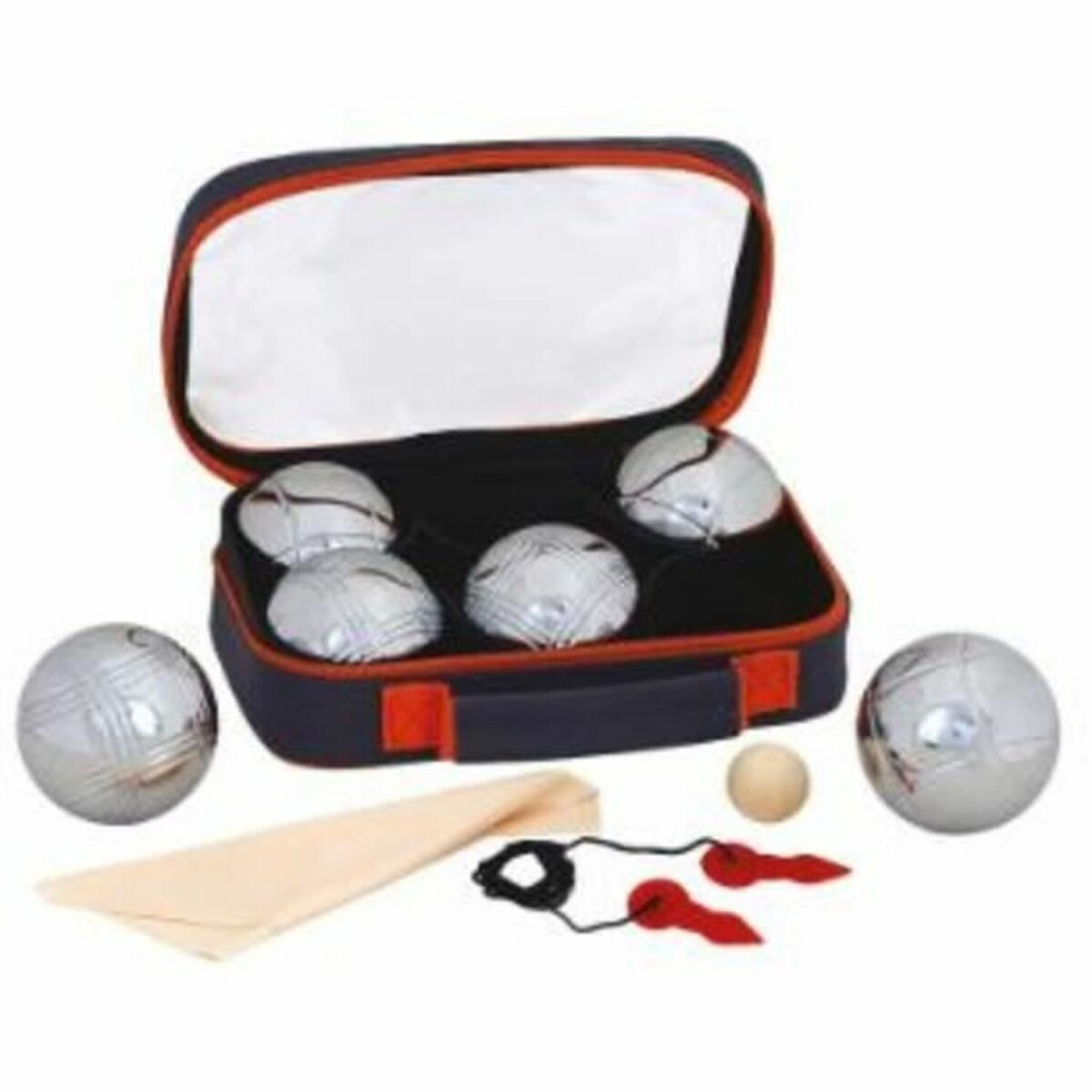 Boccia-Spielset Verchromter Stahl Boccia-Spielset Verchromter Stahl von BigBuy Outdoor