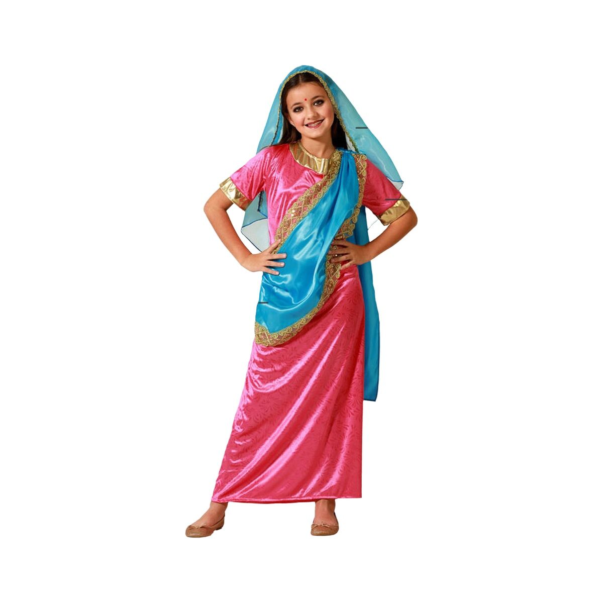 Verkleidung für Kinder Hindu 10-12 Jahre Verkleidung für Kinder Hindu 10-12 Jahre von BigBuy Outdoor