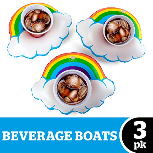 BigMouth BMDF-RB Big Mouth BEV Boat Rainbows, 3 Stück, Mehrfarbig von BigMouth