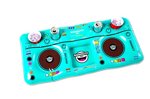 BigMouth Inc Aufblasbarer Getränkehalter für Pool – Schwimmender Getränkehalter für Whirlpool – lustiger Getränkehalter für den Außenbereich – DJ-Tisch von BigMouth Inc