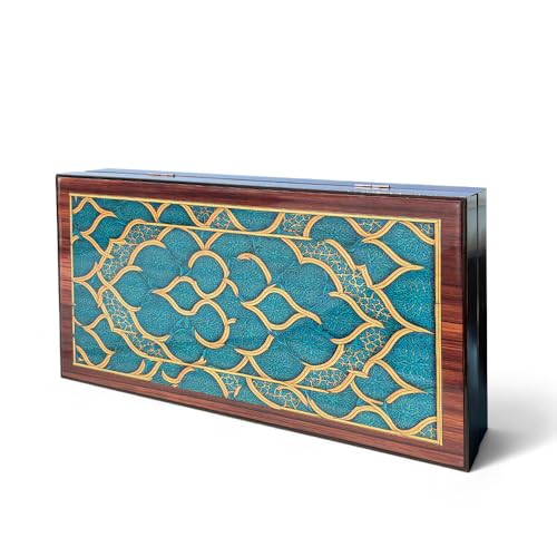 Biggdesign Oriental Backgammon, MDF-Korpus, Magnetverschluss, Glänzende Schutzlackierung, Kratzfeste Spielfläche, Inkl. Würfel & Spielsteine Biggdesign Oriental Backgammon, MDF-Korpus, Magnetverschluss, Glänzende Schutzlackierung, Kratzfeste Spielfläche, Inkl. Würfel & Spielsteine von BiggDesign