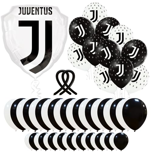 Juve Luftballons Bundle - Juve Party - Juve Bigiemme Luftballons - Cattex Luftballons - Juve Dekoration Geburtstagsfeier - Juve 55 Stück Luftballons Juve Luftballons Bundle - Juve Party - Juve Bigiemme Luftballons - Cattex Luftballons - Juve Dekoration Geburtstagsfeier - Juve 55 Stück Luftballons von Bigiemme