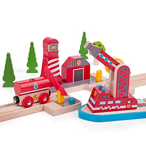 Bigjigs Rail Feuerwehrschiff von Bigjigs Rail