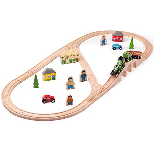 Bigjigs Rail Heritage-Kollektion Holzeisenbahn Set Flying Scotsman Bigjigs Rail Heritage-Kollektion Holzeisenbahn Set Flying Scotsman von Bigjigs Rail