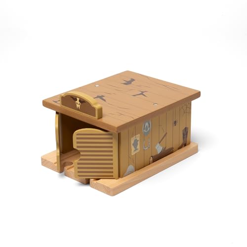 Bigjigs Rail - Holzlimousinen -Tunnel - Wild West Accessoire für Zugsets, Kinderbahnenzubehör, umweltfreundliche Kleinkindspielzeug und -geschenke, hergestellt mit nachhaltigem Holz, Alter 3 Jahre alt Bigjigs Rail - Holzlimousinen -Tunnel - Wild West Accessoire für Zugsets, Kinderbahnenzubehör, umweltfreundliche Kleinkindspielzeug und -geschenke, hergestellt mit nachhaltigem Holz, Alter 3 Jahre alt von Bigjigs Rail