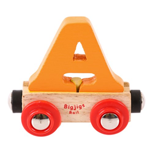Bigjigs Rail Rail Buchstabenzug A (Orange) von Bigjigs Rail