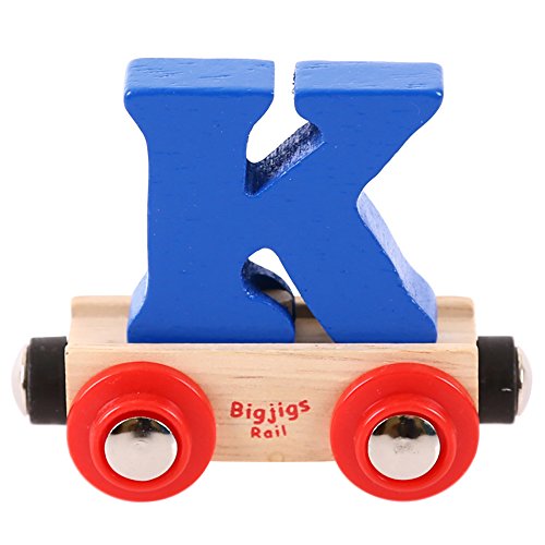 Bigjigs Rail Rail Buchstabenzug K (Dunkelblau) von Bigjigs Rail