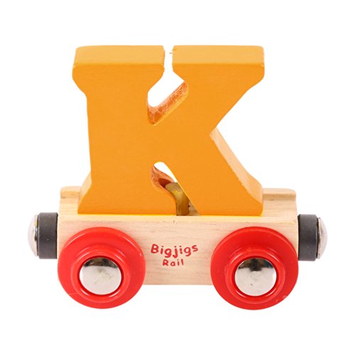 Bigjigs Rail Rail Buchstabenzug K (Orange) von Bigjigs Rail