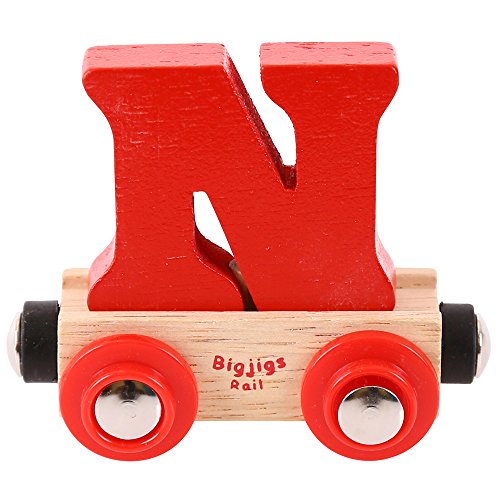 Bigjigs Rail Rail Buchstabenzug N (Rot) von Bigjigs Rail