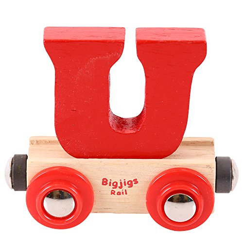 Bigjigs Rail Rail Buchstabenzug U (Rot) von Bigjigs Rail