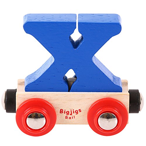 Bigjigs Rail Rail Buchstabenzug X (Dunkelblau) von Bigjigs Rail