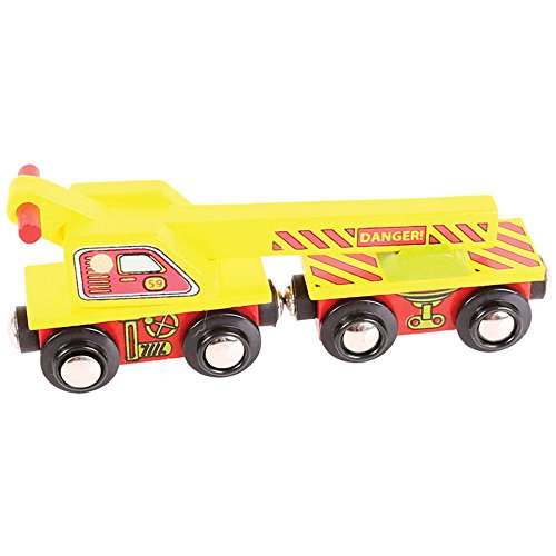 Bigjigs Rail Waggon Mit Kran Bigjigs Rail Waggon Mit Kran von Bigjigs Rail