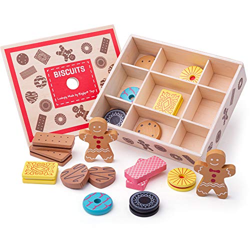 Bigjigs BJ470 Houten Kistje met Koekjes Bigjigs BJ470 Houten Kistje met Koekjes von Bigjigs Toys