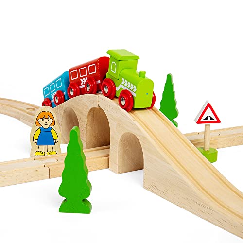 Bigjigs Rail Holzeisenbahn Set 8 von Bigjigs Rail