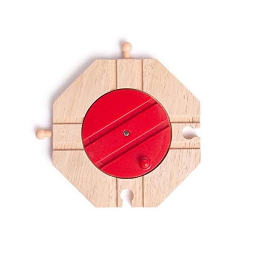 Bigjigs Rail Kreuzung Drehscheibe 4 Richtungen von Bigjigs Rail