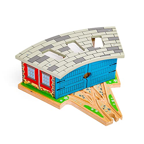 Bigjigs Rail Lokschuppen Für 3 Züge Bigjigs Rail Lokschuppen Für 3 Züge von Bigjigs Rail