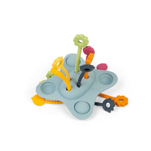 Bigjigs Toys Badebuch – Badewannenbücher für Babys & Kleinkinder, Badespielzeug, aus 100% Silikon, umweltfreundliche Geschenke, ab 12 Monaten von Bigjigs Toys