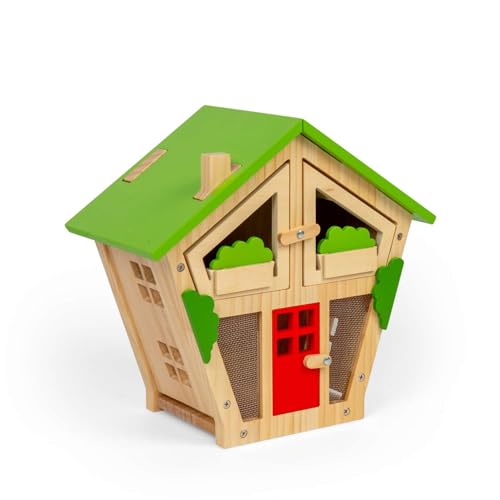 Bigjigs Toys Bug House – Insektenhotel aus Holz für Kinder, lustiges Naturspielzeug, pädagogische Outdoor-Aktivität, umweltfreundliche Tiergeschenke, ab 3 Jahren Bigjigs Toys Bug House – Insektenhotel aus Holz für Kinder, lustiges Naturspielzeug, pädagogische Outdoor-Aktivität, umweltfreundliche Tiergeschenke, ab 3 Jahren von Bigjigs Toys