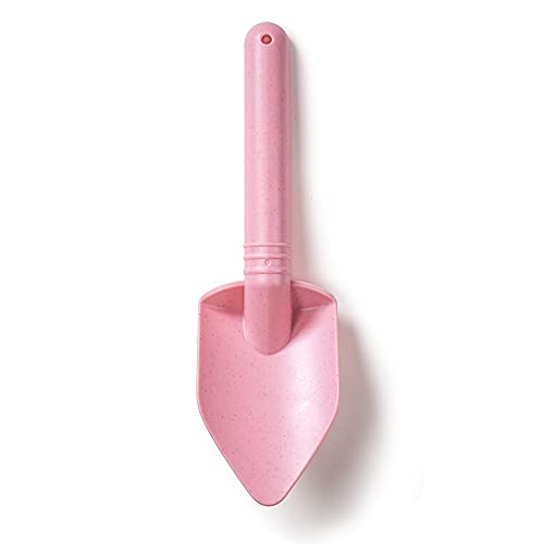 Bigjigs Toys Eco Spade for Kids (Blush Pink) - 20.5cm Wheat Fibre Toy Spade, Quality Sand Toys, Holiday Toys for Toddlers, Sand Shovels von Bigjigs Toys