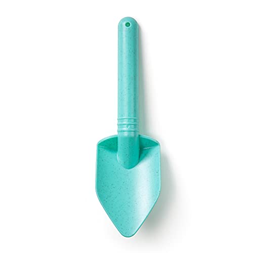 Bigjigs Toys Eco Spade for Kids (Eggshell Green) - 20.5cm Wheat Fibre Toy Spade, Quality Sand Toys, Holiday Toys for Toddlers, Sand Shovels von Bigjigs Toys