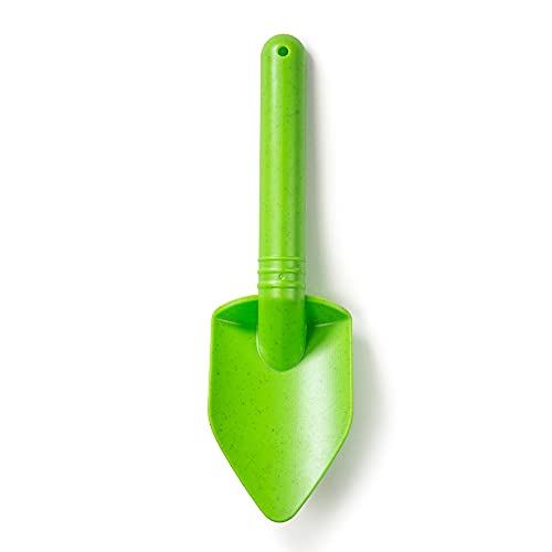 Bigjigs Toys Eco Spade for Kids (Meadow Green) - 20.5cm Wheat Fibre Toy Spade, Quality Sand Toys, Holiday Toys for Toddlers, Sand Shovels von Bigjigs Toys