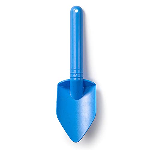 Bigjigs Toys Eco Spade for Kids (Ocean Blue) - 20.5cm Wheat Fibre Toy Spade, Quality Sand Toys, Holiday Toys for Toddlers, Sand Shovels von Bigjigs Toys