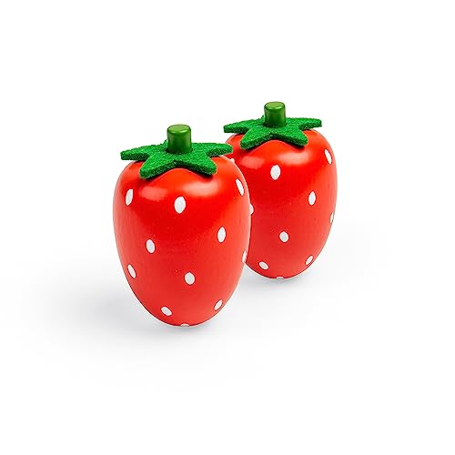 Bigjigs Toys Erdbeere (Pack von 2) von Bigjigs Toys