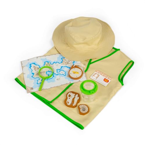 Bigjigs Toys Explorer Dress Up Set – 9-teiliges Abenteuer-Kostüm für Kinder, Kinderverkleidungssets, Kleinkind-Rollenspiel-Verkleidungen & Zubehör, lustige Outdoor-Aktivitätssets, Kindergeschenke, ab Bigjigs Toys Explorer Dress Up Set – 9-teiliges Abenteuer-Kostüm für Kinder, Kinderverkleidungssets, Kleinkind-Rollenspiel-Verkleidungen & Zubehör, lustige Outdoor-Aktivitätssets, Kindergeschenke, ab von Bigjigs Toys