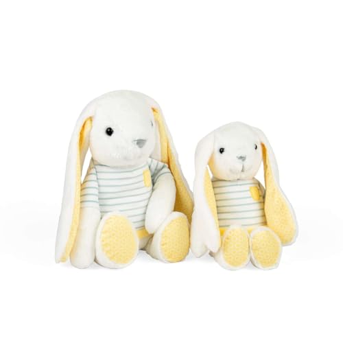 Bigjigs Toys Großes Kaninchen Plüschtier - Kuscheltier Plüschtier, Teddies & Plushies für Kinder, Stofftiere, Baby & Kleinkind Geschenke, ab 12 Monaten von Bigjigs Toys