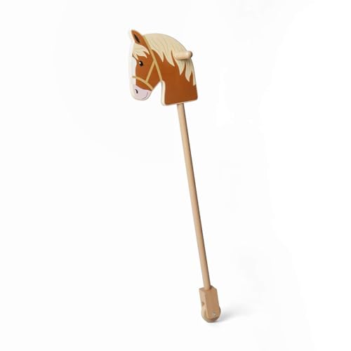 Bigjigs Toys - Holz Hobby Pferd - Fahren Sie auf Stockpferden, tun Sie vor, Spielen Sie Pony, Geschenke für Kleinkinder, nachhaltig mit umweltfreundlichem Holz, 18 Jahre alt Bigjigs Toys - Holz Hobby Pferd - Fahren Sie auf Stockpferden, tun Sie vor, Spielen Sie Pony, Geschenke für Kleinkinder, nachhaltig mit umweltfreundlichem Holz, 18 Jahre alt von Bigjigs Toys