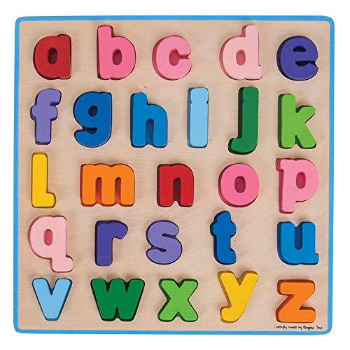 Bigjigs Toys Klobiges ABC-Puzzle (Kleinbuchstaben) von Bigjigs Toys