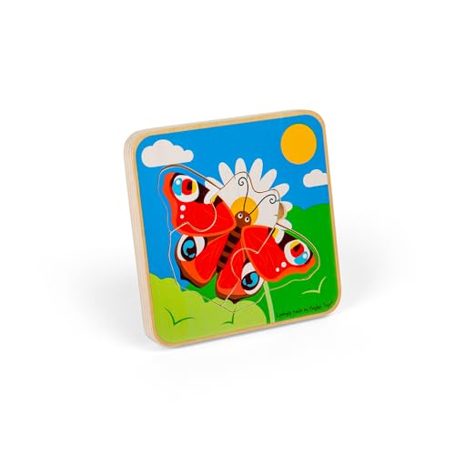 Bigjigs Toys Lifecycle Layer Puzzle - Butterfly Bigjigs Toys Lifecycle Layer Puzzle - Butterfly von Bigjigs Toys