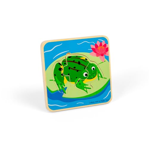 Bigjigs Toys Lifecycle Layer Puzzle - Frog Bigjigs Toys Lifecycle Layer Puzzle - Frog von Bigjigs Toys