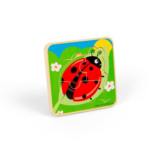 Bigjigs Toys Lifecycle Layer Puzzle - Ladybug Bigjigs Toys Lifecycle Layer Puzzle - Ladybug von Bigjigs Toys